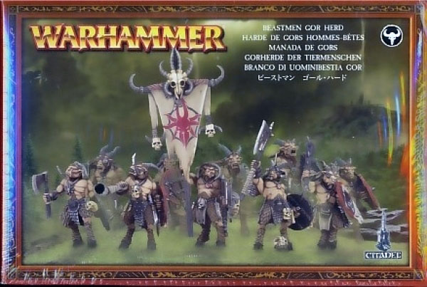 Warhammer Fantasy Age of Sigmar Beastmen Great Bray Shaman Blister New 81-12